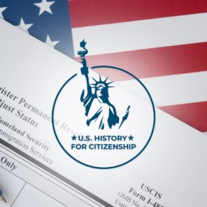 U.S. History online course to study for United States citizenship exam and pass the American naturalization test